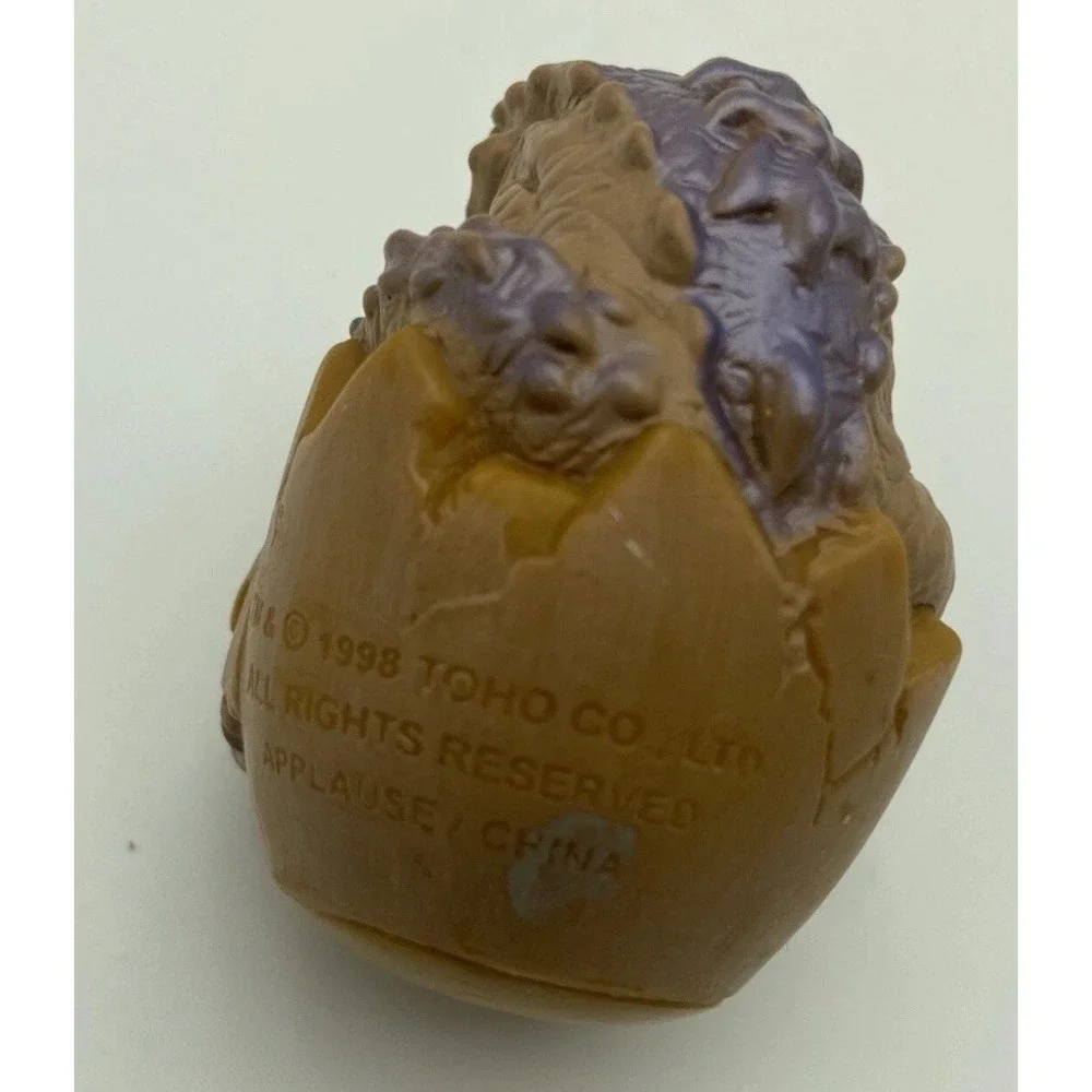 Vintage 1998‎ Godzilla Baby Hatching Egg -Toho Figure